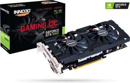 Inno3D GeForce GTX 1060 Gaming OC GDDR5X 6 GB NVIDIA Chipset 192 bit 1531 MHz Graphics Card