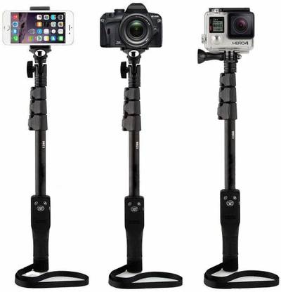 NEWYOU Bluetooth Selfie MonoPod Stick Without Aux Cable for DSLR/SLR Action Camera, Smart Phones Bluetooth Selfie Stick