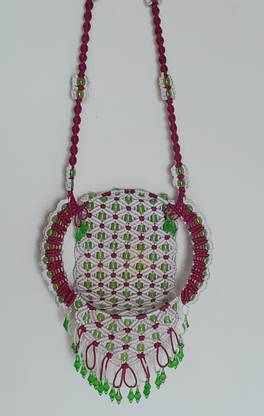 P S Enterprises Macrame Teddy Jhula Big