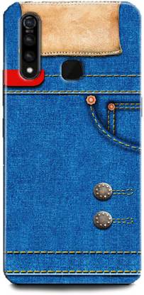 वॉलक्राफ्ट Vivo Z1Pro / Vivo 1951 JEANS, BLUE JEANS, TEXTURE, FABRIC, PATTERN के लिए