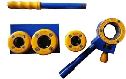 METRO Ratchet Die Set 1 1/4", 1 1/2",2" BSP Die Handle