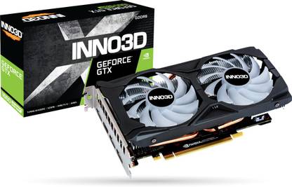 Inno3D GeForce GTX 1660 Super Twin X2 OC RGB 6GB GDDR6 6 GB NVIDIA Chipset 192 bit 1815 MHz Graphics Card