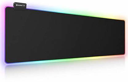 UtechSmart Rgb Gaming Mouse Pad, Large Extended Soft Led Mouse Pad With 14 Lighting Modes 2 Brightness Levels, Computer Keyboard Mousepads Mat 800 X 300Mm / 31.5×11.8 Inches Mousepad