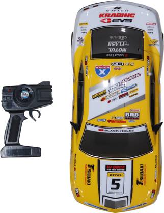 MOMS AND KIDS Remote Control Car - Yellow big