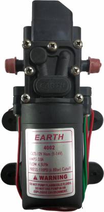 kisan shakti 4.5 LPM / 12v DC Battery Sprayer Motor High Performance(110 PSI) Diaphragm Water Pump