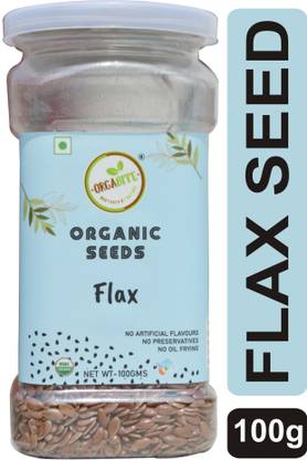ORGABITE Organic Flax seed 100g Brown Flax Seeds