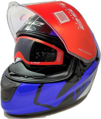 LS2 Airflow Motorcycle Open Face Helmet with Clear Visor Silver Gloss *NEW*