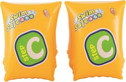 MDN Swim Sage Arm Bands/Swimming Ring for pool/Beach for Kids - Step C - 25 x 15 cms Swim Floatation Belt