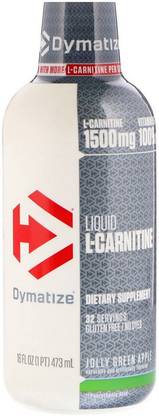 DYMATIZE L-Carnitine Liquid Fat Burner Pre and Post workout EAA (Essential Amino Acids)