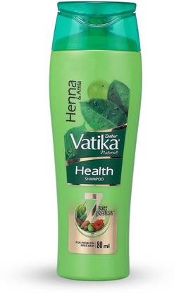 DABUR VATIKA Health Shampoo, With 7 natural ingredients, Controls Frizz