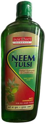 panchvati neem tulsi herbal shampoo and conditioner