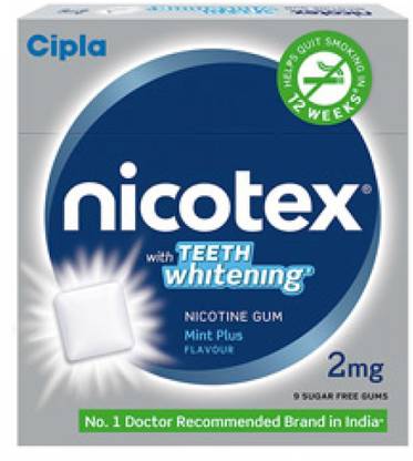 Cipla teeth whitening QTY 9 Smoking Cessations