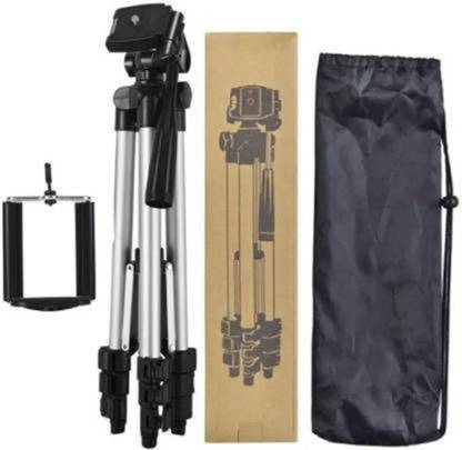 AONEQUALITY WORLD world Tripod Stand for Camera Quality Universal Extendable Portable Adjustable Aluminium Lightweight Camera Stand Tripod-3110 With Three-Dimensional Tripod