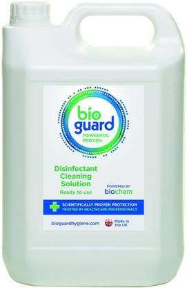 BioGuard Disinfectant Cleaning Solution Concentrate* (Alcohol Free) (to be diluted with water) 5 Litres