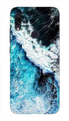 FULLYIDEA Back Cover for Xiaomi Redmi Note 7, Xiaomi Redmi M1901F7G, SEA, STORM, NATURE, WAVE, COLORFUL