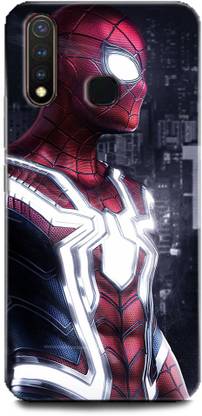 BARMANS Back Cover for Vivo U20 / Spiderman, Spiderman logo, Marval, superhero