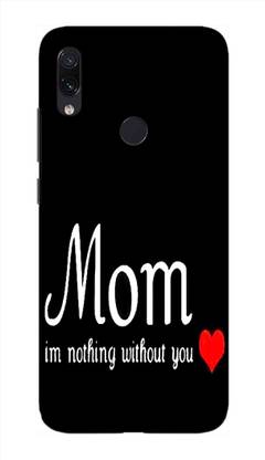 FULLYIDEA Back Cover for Xiaomi Redmi Note 7, Xiaomi Redmi M1901F7G, MAA, PAA, MOM, DAD, MUMMY, PAPA