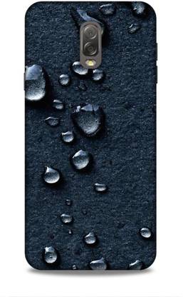 Make My Collection Back Cover for Samsung J7 Plus (Water Drops / Rain / Nature)