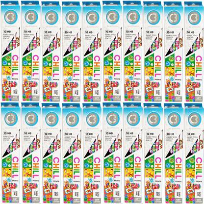 DOMS 200 DOMS C3 CHILL SUPER DARK PENCILS ROUND Shaped Color Pencils