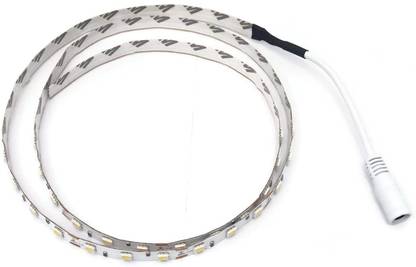 Electronic Spices 3CHIP HIGH GLOW 50-50 LED STRIP 5M WARM WHITE WITH DC PIN CONNECTOR FOR DIY LIGHTING Light Electronic Hobby Kit