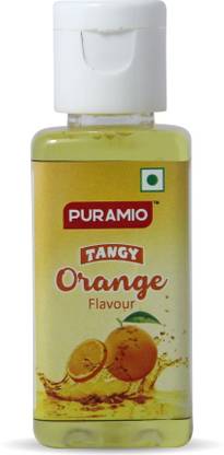 PURAMIO Tangy Orange Flavour Orange Liquid Food Essence