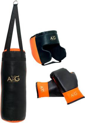 AXG NEW GOAL Punch Filled Kids Set Suitable For 6 To 12 Years Childrens Boxing Kit