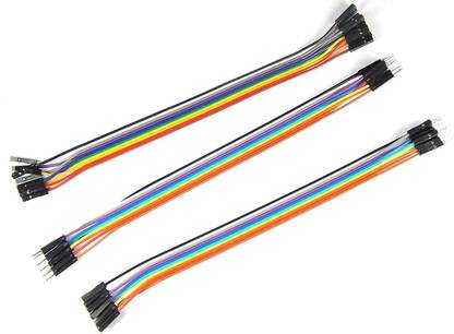 Jumper Cable wire Jumper wire M-F, M-M, F-F (Pack of 10 each)