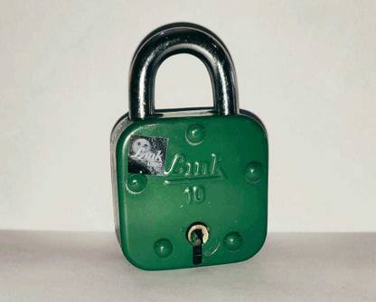 LINK O LINE Locker Color Lock with 2 key (size 6.5 cm) Lock