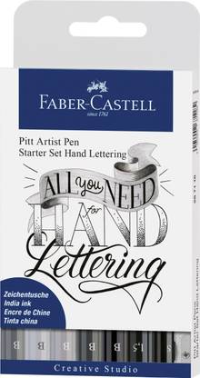 FABER-CASTELL 267118 India Ink Pitt Artist Pen for Hand Lettering