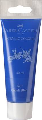 FABER-CASTELL Acrylic 40ml Tube - Cobalt Blue 143