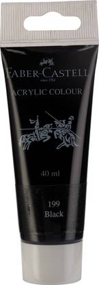 FABER-CASTELL Acrylic 40ml Tube - Black 199
