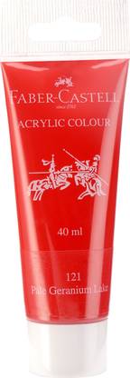 FABER-CASTELL Acrylic 40ml Tube - Pale Geranium Lake 121