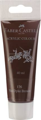 FABER-CASTELL Acrylic 40ml Tube - Van Dyke Brown 176