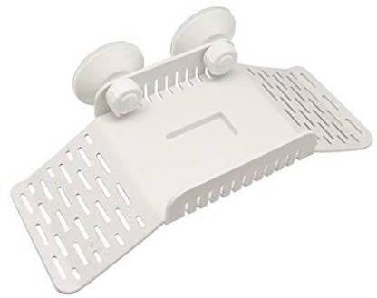 Pawwfect Turtle Basking Platform with Strong Suction and Adjustable Suction Control Knob, Plastic Tough Toy For Turtle