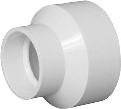 PRINCE UPVC Reducer Socket Pipe Fitting Size : 2 x 1 1/4 Inch 2-Way Reducer Pipe Joint