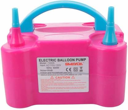 Stuti AC Inflatable Electric Air Balloon Pump Portable Blower, Multicolor Balloon Pump