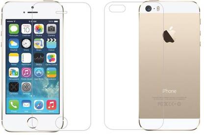 Firstkart Front and Back Tempered Glass for Apple iPhone 5s, Apple iPhone 5