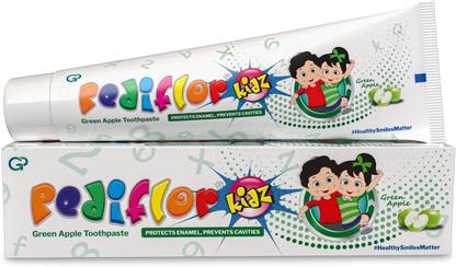 Pediflor Kidz Green Apple Toothpaste