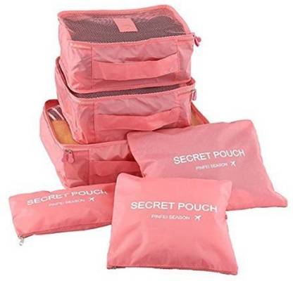Bharti Enterprise Multi-functional Storage Travel Bag with Packing Cubes Laundry Bag and Compression Pouches