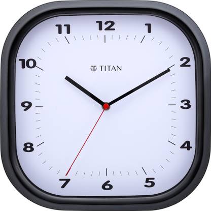 Titan Analog 28 cm X 28 cm Wall Clock