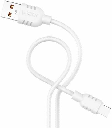 Ubon Micro USB Cable 1 m WR-145 Type-C 1 meter cable 2.4A super fast charging/data transfer Compatible with all type-C devises