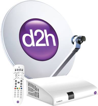 D2H SD Set Top Box 1 Month Gold Odiya Combo Pack
