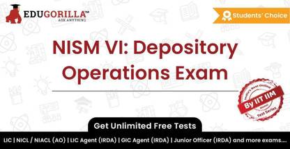 EduGorilla NISM VI: Depository Operations Exam
