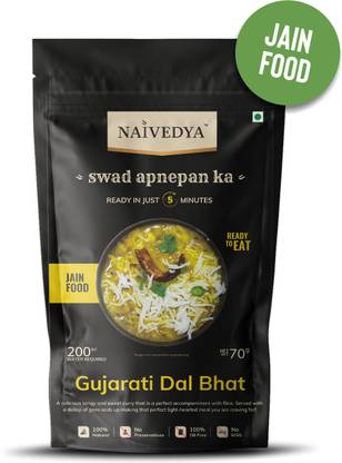 Naivedya Gujarati Dal Bhat Jain - Freeze Dried 70 g