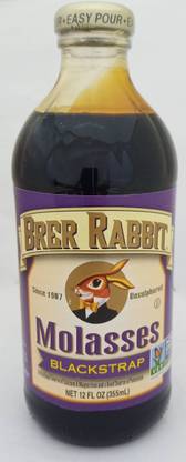 Brer Rabbit Unsulphured Molasses Blackstrap 12 OZ Sauce