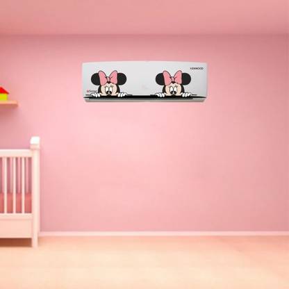 Creatick Studio 22 cm Air Conditioner Sticker - Fleuriste Decorative AC - Air Conditioner - Sticker(9x36) Self Adhesive Sticker