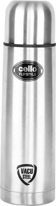 cello FLIP STYLE 750 ML SILVER 750 ml Flask