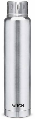 MILTON Elfin 750 Thermosteel Water Bottle, ISI Certified, 24 Hr Hot and Cold 750 ml Flask