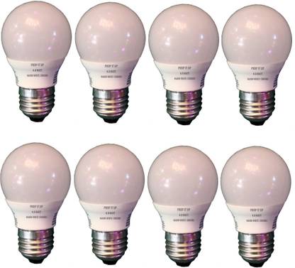 Prop It Up 4.9 W Basic Round E27 LED Bulb