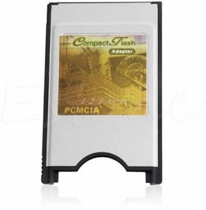 dhriyag PCMCIA Adapter for Compact Flash Card, 68 Pin PCMCIA Compact Flash CF Card Reader Adapter For Laptop Card Reader